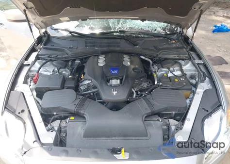 2014 Maserati Quattroporte S Q4 z USA, uszkodzony, nr VIN ZAM56RRA9E1106514